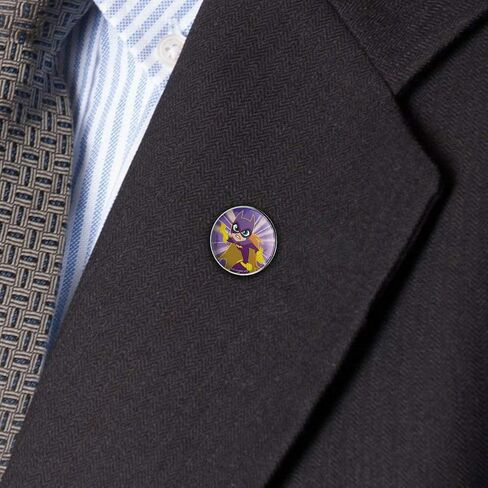 DC Super Hero Girls Batgirl Metal 0.75" Lapel Hat Pin Tie Tack Pinback in Saudi Arabia