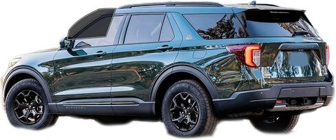 Precut Window Tint Film Front Two Door Windows Tint Film Cars Sun Blocking Protection Privacy Anti Shatter Glass 2 Ply Computer Cut 35% Tint Shade for Ford Explorer 2020-2025 in Saudi Arabia