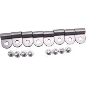16x Brake Line Clip Set 3/16 Inch with Screws Stainless Steel Direct Replacement High Reliability Accessories in Saudi Arabia