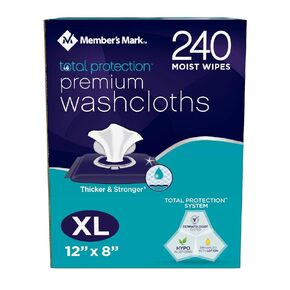 Member's Mark Adult Washcloths (240 Count) (2 Pack) in Saudi Arabia