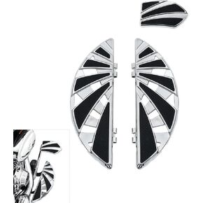 TCMT Front Rider Footboard Floorboard Fit For Harley Touring Road King Electra Street Road Glide 1986-2025 Trike Models 2008-2023 Softail FL 1986-2017 Switchback FLD 2012-2016 in Kuwait