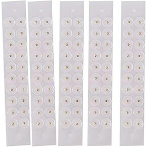 100Pcs Acupunctures Beads Auricular Ear Sticker Massage Ear Acupunctures Patches Clear Disposables Ear Sticker Easy Use in Kuwait