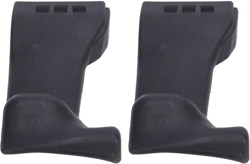 2pcs إطارات الإطارات رأس البط بطة ABS التغير البلاستيكي التغير جبل Demount Duck Head لآلة إطارات الدراجات النارية للسيارة الأسود in Saudi Arabia