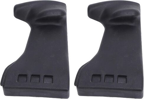2pcs إطارات الإطارات رأس البط بطة ABS التغير البلاستيكي التغير جبل Demount Duck Head لآلة إطارات الدراجات النارية للسيارة الأسود in Saudi Arabia