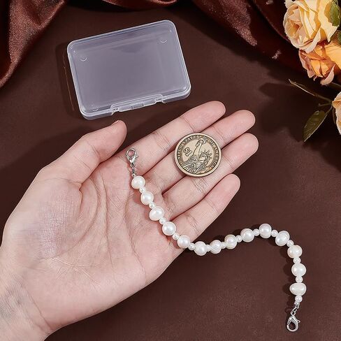 PH PandaHall Medical Alert Bracelet for Women, 8mm Natural Cultured Freshwater Pearl Bracelet 5.9 inches Interchangeable Replacement Medical ID Bracelets Strap（ID Tag Not Included） in Saudi Arabia