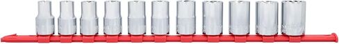 CRAFTSMAN Socket Set, SAE, 1/2" Drive, 12 Pt., 11Piece (CMMT12046) in Saudi Arabia