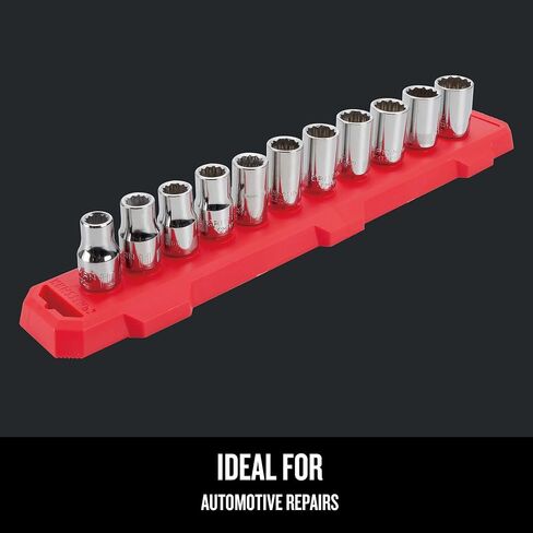 CRAFTSMAN Socket Set, SAE, 1/2" Drive, 12 Pt., 11Piece (CMMT12046) in Saudi Arabia