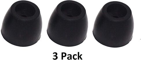 3-Pack Cargo Trailer Truck Replacement ramp Door Rubber Bumper Stop Cone 2" Tall in Saudi Arabia