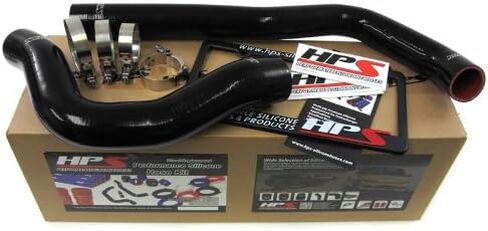 HPS (57-1222-BLK) مجموعة خرطوم المبرد السيليكون الأسود ل Dodge RAM Pickup in Kuwait