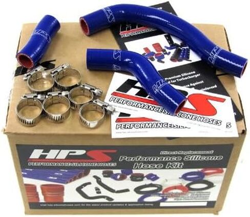 HPS (57-1250-BLUE) Silicone Radiator Hose Kit for KTM 450SXF in Saudi Arabia