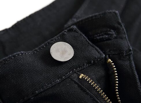 Men's Casual Summer Ripped Destroyed Distressed Short Jeans Straight Denim Shorts in Saudi Arabia
