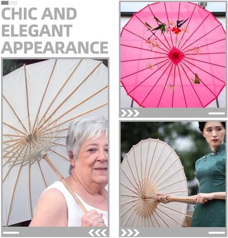 Cabilock Handmade Bamboo Paper Umbrella Holder Rack, Unique Support Frame Sturdy Base Insert Umbrella Accessories for Wedding and Photography in Saudi Arabia