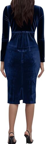 Women's Velvet 2 Piece Suit Skirt Set Long Sleeve Blazer Jacket Skirts Suits Office Formal Business Casual Outfits in Saudi Arabia