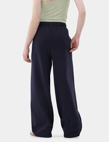 HeSaYep Women's Fleece Lined Sweatpants 2025 Winter Thermal Wide Leg Cotton Baggy Sweat Pants with Pockets in Kuwait