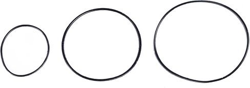 Watch Back Sealing Rings, 180 Pieces Watch Gaskets Rubber O Ring Kit 0.5mm 0.6mm Watch Back Cover Seal Gaskets Watch Repair Accessories in Saudi Arabia