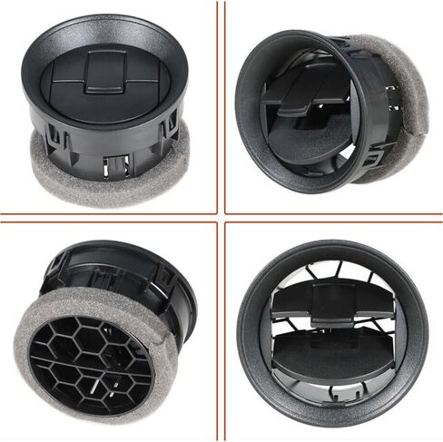 لفورد لـ F150 2009-2014 DASH AC Heater Outlet outlet uptled Vatter Black (البلاستيك) in Saudi Arabia