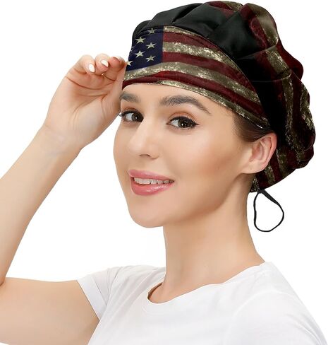 غطاء عمل قابل للتعديل مع Mukjhoi مع شريط مرن وعرق عرق ، وغطاء شعر للجنسين للرجال والنساء in Kuwait