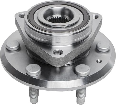 Detroit Axle - Wheel Bearing Hub لـ Chevy Traverse GMC Acadia و Buick Enclave Saturn Outlook W/ABS ، محمل العجلات الأمامية أو الخلفية وتجميع المحور in Kuwait