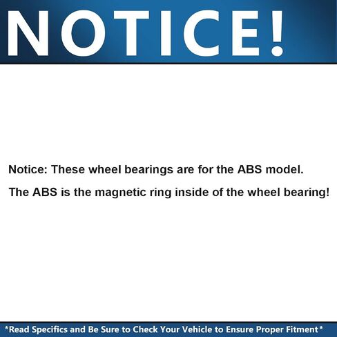 Detroit Axle - Wheel Bearing Hub لـ Chevy Traverse GMC Acadia و Buick Enclave Saturn Outlook W/ABS ، محمل العجلات الأمامية أو الخلفية وتجميع المحور in Kuwait