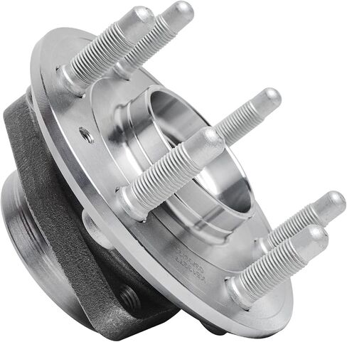 Detroit Axle - Wheel Bearing Hub لـ Chevy Traverse GMC Acadia و Buick Enclave Saturn Outlook W/ABS ، محمل العجلات الأمامية أو الخلفية وتجميع المحور in Kuwait