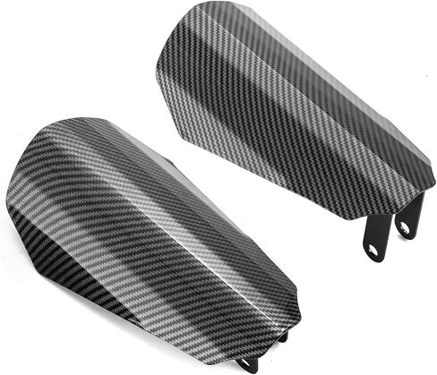 Mofun Coffin Cut Handguards Hand Guards Compatible with Harley Touring 2007-2025 Fit Softail 2018-2025 with Switch Housings and Cable Clutch 1 Pair, Gloss Black in Saudi Arabia