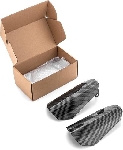 Mofun Coffin Cut Handguards Hand Guards Compatible with Harley Touring 2007-2025 Fit Softail 2018-2025 with Switch Housings and Cable Clutch 1 Pair, Gloss Black in Saudi Arabia