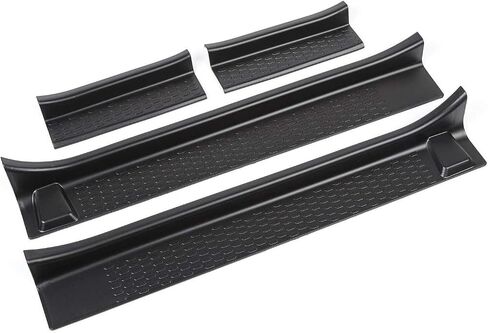 Door Sill Guards Door Entry Guards +& 20 for Jeep for Gladiator 2020-2022 for Wrangler 2018-202,for Jeep for Gladiator 2020-2022 for Wrangler 2018-202 Black DSGDEGFJWJ2GJ2 in Saudi Arabia