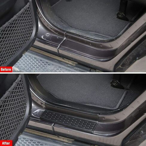 Door Sill Guards Door Entry Guards +& 20 for Jeep for Gladiator 2020-2022 for Wrangler 2018-202,for Jeep for Gladiator 2020-2022 for Wrangler 2018-202 Black DSGDEGFJWJ2GJ2 in Saudi Arabia
