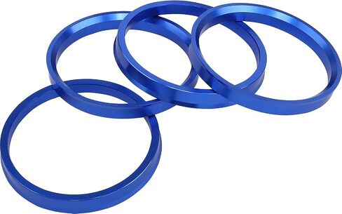 4pc 78.1 to 95.1 Black Hub Centric Rings Aluminium Alloy Wheel Center Rings Hubrings 95.1 to 78.1 ID=78.1mm OD=95.1mm in Saudi Arabia