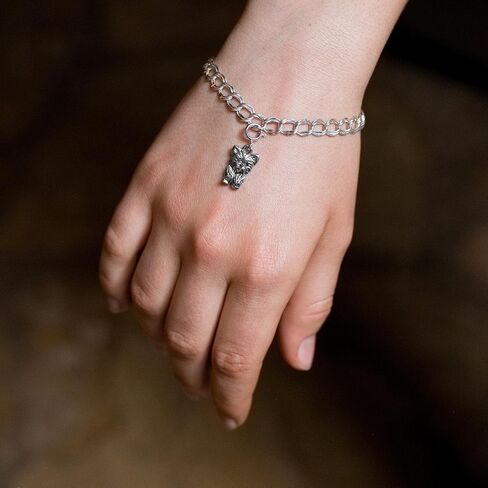 Sterling Silver Yorkie Charm for Charm Bracelets for Women - Yorkshire Terrier Gifts – Handcrafted in the USA in Saudi Arabia