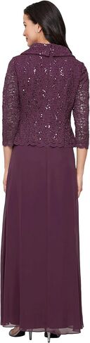 Alex Evenings Women's Portrait Collar Mock in Saudi Arabia