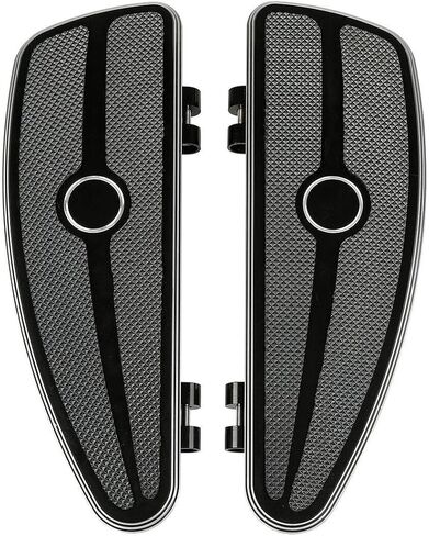 TCMT Front Rider Footboard Floorboard Fit For Harley Touring Road King Electra Street Road Glide 1986-2025 Trike Models 2008-2023 Softail FL 1986-2017 Switchback FLD 2012-2016 in Saudi Arabia