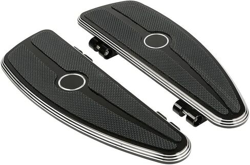 TCMT Front Rider Footboard Floorboard Fit For Harley Touring Road King Electra Street Road Glide 1986-2025 Trike Models 2008-2023 Softail FL 1986-2017 Switchback FLD 2012-2016 in Saudi Arabia