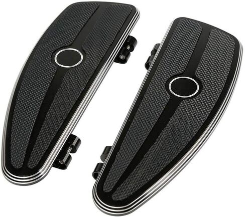 TCMT Front Rider Footboard Floorboard Fit For Harley Touring Road King Electra Street Road Glide 1986-2025 Trike Models 2008-2023 Softail FL 1986-2017 Switchback FLD 2012-2016 in Saudi Arabia