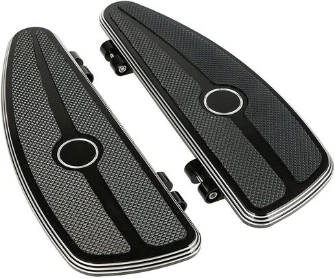 TCMT Front Rider Footboard Floorboard Fit For Harley Touring Road King Electra Street Road Glide 1986-2025 Trike Models 2008-2023 Softail FL 1986-2017 Switchback FLD 2012-2016 in Saudi Arabia