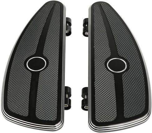TCMT Front Rider Footboard Floorboard Fit For Harley Touring Road King Electra Street Road Glide 1986-2025 Trike Models 2008-2023 Softail FL 1986-2017 Switchback FLD 2012-2016 in Saudi Arabia