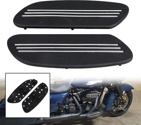 Streamliner Front Driver Forboardboardboardboards Forboards for Harley Touring Electra Glide Standard Flht Road Glide Road King Street Glide Glide Flt 1993-2023 in Saudi Arabia