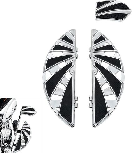 TCMT Front Rider Footboard Forboard Floard For Harley Touring Road King Electra Street Road Glide 1986-2025 Trike Models 2008-2023 Softail FL 1986-2017 Switchback FLD 2012-2016 in Saudi Arabia