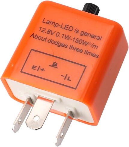 السرعة القابلة للتعديل مرحل 12V 3 دبوس LED Flasher سهلة التثبيت متوافق مع مختلف مصابيح إشارة الدوران in Saudi Arabia