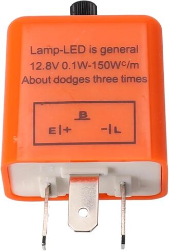 السرعة القابلة للتعديل مرحل 12V 3 دبوس LED Flasher سهلة التثبيت متوافق مع مختلف مصابيح إشارة الدوران in Saudi Arabia