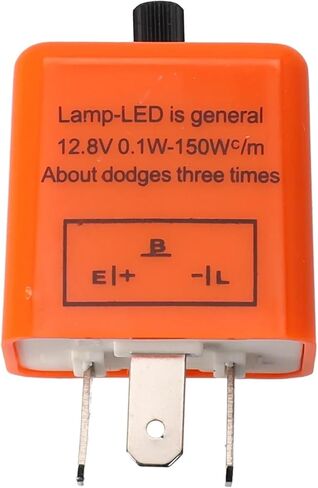 السرعة القابلة للتعديل مرحل 12V 3 دبوس LED Flasher سهلة التثبيت متوافق مع مختلف مصابيح إشارة الدوران in Saudi Arabia