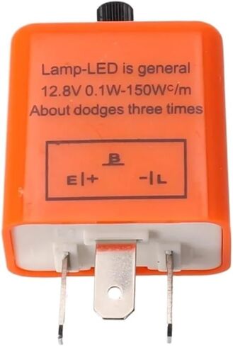 السرعة القابلة للتعديل مرحل 12V 3 دبوس LED Flasher سهلة التثبيت متوافق مع مختلف مصابيح إشارة الدوران in Saudi Arabia
