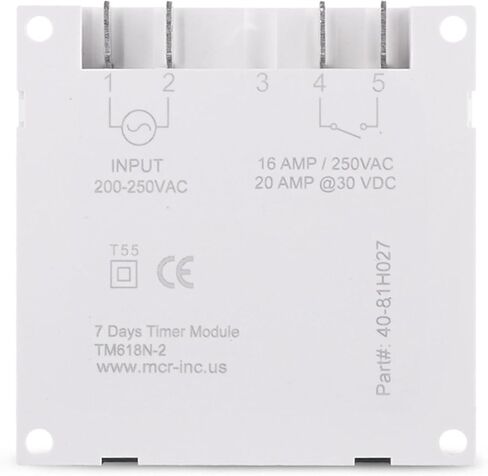 NNR- TM618N-2 1.6 بوصة الرقمية 220V AC التبديل مؤقت المبرمج مع ترحيل وظيفة وقت العد التنازلي in Saudi Arabia