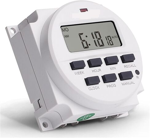 NNR- TM618N-2 1.6 بوصة الرقمية 220V AC التبديل مؤقت المبرمج مع ترحيل وظيفة وقت العد التنازلي in Saudi Arabia
