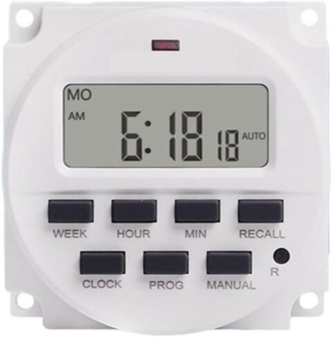 NNR- TM618N-2 1.6 بوصة الرقمية 220V AC التبديل مؤقت المبرمج مع ترحيل وظيفة وقت العد التنازلي in Saudi Arabia