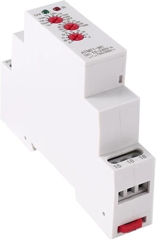 HOT-12-240VAC/DC DIN نوع السكك الحديدية نوع تأخير الوقت التتابع 16A/250VAC ترحيل مؤقت متعدد الوظائف مع 10 خيارات الوظيفة ، ATMT1 in Saudi Arabia