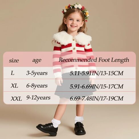 3 Pairs Girls Cotton Lace Ruffle Dress Socks, Soft & Comfortable Frilly Style Socks for Little Girls in Saudi Arabia