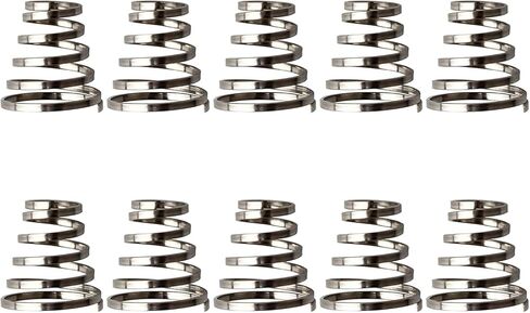 10 PCS دراجة العجلة Skewer Spring Fethet Steel Pike Hub Hub Quick Releved Lever Mafts Spring for Cycling Mountain Road Bike Bike Spring Spring Freff in Saudi Arabia