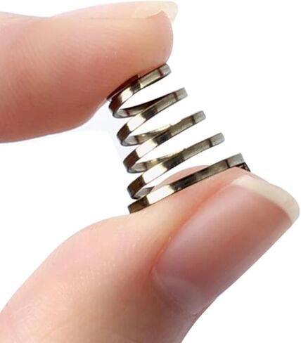 10 PCS دراجة العجلة Skewer Spring Fethet Steel Pike Hub Hub Quick Releved Lever Mafts Spring for Cycling Mountain Road Bike Bike Spring Spring Freff in Saudi Arabia