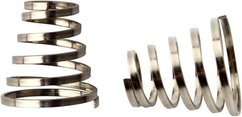 10 PCS دراجة العجلة Skewer Spring Fethet Steel Pike Hub Hub Quick Releved Lever Mafts Spring for Cycling Mountain Road Bike Bike Spring Spring Freff in Saudi Arabia